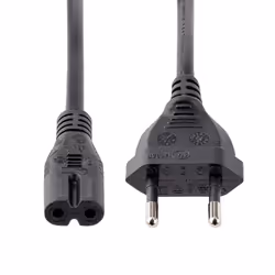 StarTech.com 2m (6ft) Laptop Power Cord, EU Plug to C7, 2.5A 250V, 18AWG, Laptop Replacement Cord, Printer Power Cable, Laptop Charger Cord, Laptop Power Brick Cord - Additional view 4
