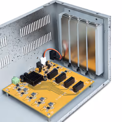 StarTech.com 4-Slot PCIe Expansion Chassis with PCIe x2 Host Card, PCIe 2.0 - 10Gbps, External PCIe Slots for Desktops/Servers, PCI Express Expansion Box/Adapter, 4 PCIe x1 Slots - Additional view 5