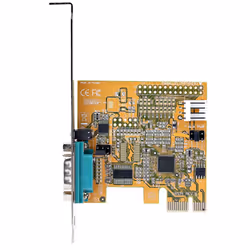 StarTech.com PCI Express Serial Card, PCIe to RS232 (DB9) Serial Interface Card, PC Serial Card w/ 16C1050 UART, Standard or Low Profile Brackets, COM Retention, Windows & Linux - Additional view 6