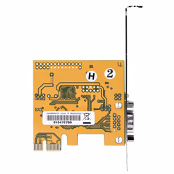 StarTech.com PCI Express Serial Card, PCIe to RS232 (DB9) Serial Interface Card, PC Serial Card w/ 16C1050 UART, Standard or Low Profile Brackets, COM Retention, Windows & Linux - Additional view 7