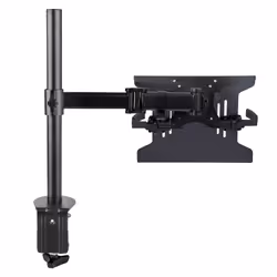 StarTech.com Laptop Desk Mount - Monitor and Laptop Mount - Displays up to 34in (8kg/17.6lb) & Laptops (4.5kg/9.9lb) - Articulating VESA Laptop Tray Arm - Clamp / Grommet Mount - Additional view 4