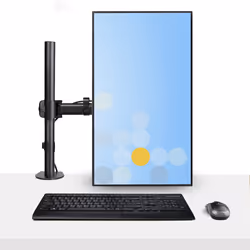 StarTech.com Laptop Desk Mount - Monitor and Laptop Mount - Displays up to 34in (8kg/17.6lb) & Laptops (4.5kg/9.9lb) - Articulating VESA Laptop Tray Arm - Clamp / Grommet Mount - Additional view 8