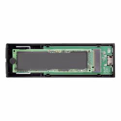 StarTech.com USB-C 10Gbps to M.2 NVMe or M.2 SATA SSD Enclosure - Tool-free External M.2 PCIe/SATA NGFF SSD Aluminum Case - USB Type-C&A Host Cables - Supports 2230/2242/2260/2280 - Additional view 8