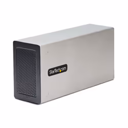 StarTech.com Thunderbolt 3 PCIe Expansion Chassis, External Enclosure W/Dual PCI Express Slots, PCIe Box for Laptops/Desktops ...