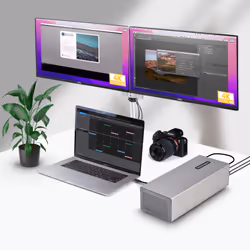 StarTech.com Thunderbolt 3 PCIe Expansion Chassis, External Enclosure W/Dual PCI Express Slots, PCIe Box for Laptops/Desktops/All-In-Ones, 8K/4K Output Via TB3/DP 1.4 Ports, For Video Capture/Fiber/Ethernet Cards - TAA - Additional view 8