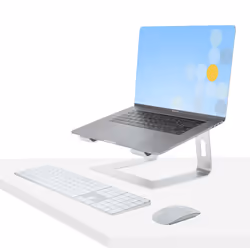 StarTech.com Laptop Stand for Desk, Supports 5kg/11lb, Aluminum, Silver, Ergonomic Laptop Riser, Portable Laptop Holder, Computer Stand for Macbook Air/Pro, Dell XPS, Lenovo - Additional view 5