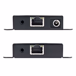 StarTech.com 4K HDMI Extender over CAT6/CAT5 Ethernet Cable, 4K 30Hz or 1080p 60Hz Video Extender, HDMI over Ethernet Cable, HDMI Transmitter and Receiver Kit, IR Remote Control - Additional view 4
