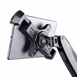 StarTech.com VESA Mount Adapter for Tablets 7.9 to 12.5in - Up to 2kg (4.4lb) - 75x75/100x100 VESA Patterns - Universal Anti-Theft Tablet VESA Mount Clamp - Secure Tablet Mount - Black - Additional view 6