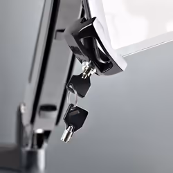 StarTech.com VESA Mount Adapter for Tablets 7.9 to 12.5in - Up to 2kg (4.4lb) - 75x75/100x100 VESA Patterns - Universal Anti-Theft Tablet VESA Mount Clamp - Secure Tablet Mount - Black - Additional view 7