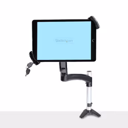 StarTech.com VESA Mount Adapter for Tablets 7.9 to 12.5in - Up to 2kg (4.4lb) - 75x75/100x100 VESA Patterns - Universal Anti-Theft Tablet VESA Mount Clamp - Secure Tablet Mount - Black - Additional view 8