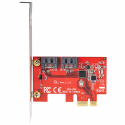 StarTech.com SATA PCIe Card - 2 Port PCIe SATA Expansion Card - 6Gbps - Full/Low Profile - PCI Express to SATA Adapter/Controller - ASM1061 Non-Raid - PCIe to SATA Converter - Additional view 6