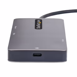 StarTech.com USB C Multiport Adapter, Dual HDMI Video, 4K 60Hz, 2Pt 5Gbps USB-A Hub, 100W Power Delivery Pass-Through/GbE/SD/MicroSD, 12"/30cm Cable, Travel Dock, Laptop Docking Station - Additional view 5