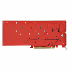 StarTech.com Quad M.2 PCIe Adapter Card, PCIe x16 to Quad NVMe or AHCI M.2 SSDs, PCI Express 4.0, 7.8GBps/Drive, Bifurcation Required, Windows/Linux Compatible - Additional view 6