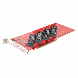 StarTech.com Quad M.2 PCIe Adapter Card, PCIe x16 to Quad NVMe or AHCI M.2 SSDs, PCI Express 4.0, 7.8GBps/Drive, Bifurcation Required, Windows/Linux Compatible - Additional view 8