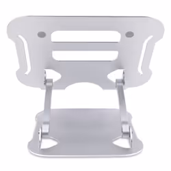 StarTech.com Laptop Stand for Desk, Ergonomic Laptop Stand Adjustable Height, Aluminum, Portable, Supports up to 22lb (10kg), Foldable Laptop Holder for Desk - Angled Notebook Computer Riser/Lift - Additional view 4