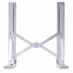 StarTech.com Foldable Laptop Riser Stand, Portable Height Adjustable Ergonomic Laptop Stand, Ventilated Aluminum Frame Supports 22lb (10Kg), Tilt/Raised/Angled Laptop/Tablet Stand, Collapsible Design - Additional view 4