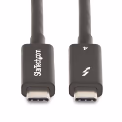 StarTech.com 6ft (2m) Active Thunderbolt 4 Cable, 40Gbps, 100W Power Delivery, 4K/8K Video, Intel-Certified Thunderbolt Cable - Compatible w/ USB4/Thunderbolt 4/ USB 3.2/ USB Type-C/DisplayPort/Thunderbolt 3 - Additional view 4