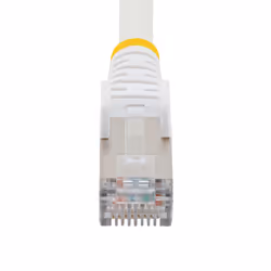 StarTech.com 1.5m CAT6a Ethernet Cable - White - Low Smoke Zero Halogen (LSZH) - 10GbE 500MHz 100W PoE++ Snagless RJ-45 w/Strain Reliefs S/FTP Network Patch Cord - Additional view 4