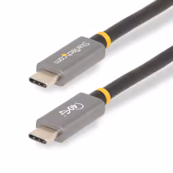 StarTech.com 3ft (1m) USB4 Cable, USB-IF Certified USB-C Cable, 40 Gbps, USB Type-C Data Transfer Cable, 100W Power Delivery, ...