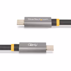StarTech.com 3ft (1m) USB4 Cable, USB-IF Certified USB-C Cable, 40 Gbps, USB Type-C Data Transfer Cable, 100W Power Delivery, 8K 60Hz, Compatible w/Thunderbolt 4/3/USB 3.2 - Additional view 4