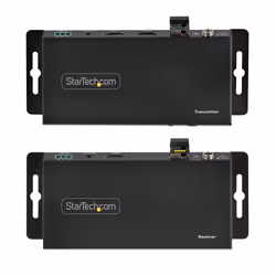 StarTech.com 4K HDMI over Fiber Extender Kit, 4K 60Hz up to 3300ft/1km (Single Mode) or 1000ft/300m (Multimode) LC Fiber Optic, HDR, HDCP, 3.5mm Audio/RS232/IR Extender, Transmitter and Receiver Kit - Additional view 5