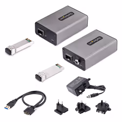 StarTech.com 2-Port USB 3.0 Extender over OM3 Multimode Fiber - LC/LC - 2x 5Gbps USB-A Hub - 350m (1150ft) Range - Durable USB Fiber Optic Extender - Optical USB Extender - Additional view 7