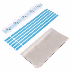 StarTech.com Privacy Screen Adhesive Strips and Mounting Tabs - Universal Installation Kit for Laptop/Computer Monitor Anti G ...