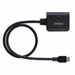 StarTech.com 2-Port HDMI Splitter, 4K 60Hz HDMI 2.0 Video, 4K HDMI Splitter 1 In 2 Out, 1x2 HDMI Display/Output Splitter, HDR/HDCP, 20in (50cm) Built-in HDMI Cable - Additional view 5