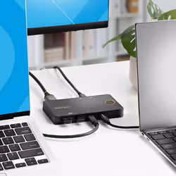 StarTech.com 2-Port USB-C KVM Switch, Single-4K 60Hz HDMI Monitor, Dual-100W Power Delivery Pass-through Ports, Bus Powered, USB Type-C/USB4/Thunderbolt 3/4 Compatible - Small Form Factor - Additional view 8