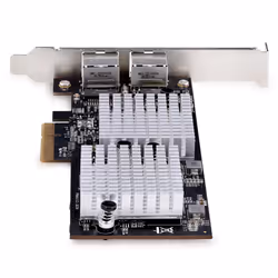 StarTech.com 2-Port 10GbE PCIe Network Adapter Card, Network Card for PCs/Servers, Six-Speed PCIe Ethernet Card with Jumbo Frame Support, NIC/LAN Interface Card, 10GBASE-T and NBASE-T - Additional view 4