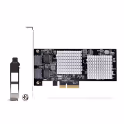 StarTech.com 2-Port 10GbE PCIe Network Adapter Card, Network Card for PCs/Servers, Six-Speed PCIe Ethernet Card with Jumbo Frame Support, NIC/LAN Interface Card, 10GBASE-T and NBASE-T - Additional view 7