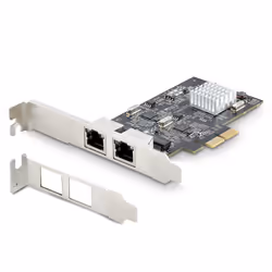 StarTech.com 2-Port 2.5Gbps NBASE-T PCIe Network Card, Intel I225-V, Dual-Port Computer Network Card, Multi-Gigabit NIC, PCI Express Server LAN Card, Desktop Ethernet Interface - Additional view 6