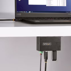 StarTech.com 5G4AINDRM-USB-A-HUB interface hub USB 3.2 Gen 1 (3.1 Gen 1) Type-B 5000 Mbit/s Black - Additional view 7