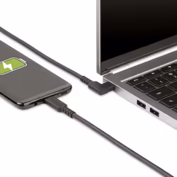 StarTech.com 1.6ft (50cm) Rugged Right Angle USB-C Cable, USB 3.2 Gen 2 (10 Gbps), Full-Featured USB C to C Data transfer Cable, 4K 60Hz DP Alt Mode, 100W Power Delivery - 90 Degree USB Type-C Cable - Additional view 7