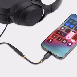 StarTech.com 5in (12.7cm) USB-C to 3.5mm TRRS Headphone/Headset Jack Audio Adapter, USB Type-C Aux Dongle, Hi-Fi 32-bit DAC, For Laptop/Phone/Tablet, Supports USB-C/Thunderbolt - Additional view 5