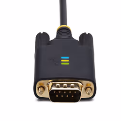 StarTech.com 3ft (1m) USB to Serial Adapter Cable, COM Retention, Interchangeable Screws/Nuts, USB-A to DB9 RS232, FTDI IC, ESD Protection, Windows/macOS/Linux - Additional view 4