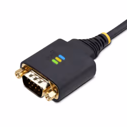 StarTech.com 3ft (1m) USB to Serial Adapter Cable, COM Retention, Interchangeable Screws/Nuts, USB-A to DB9 RS232, FTDI IC, ESD Protection, Windows/macOS/Linux - Additional view 7