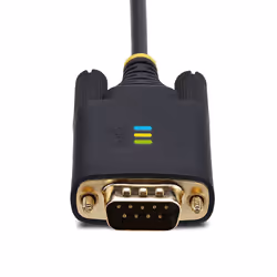 StarTech.com 13ft (4m) 2-Port USB to Serial Adapter Cable, Interchangeable DB9 Screws/Nuts, COM Retention, USB-A to DB9 RS232, FTDI, Level-4 ESD Protection, Windows/macOS/ChromeOS/Linux - Rugged TPE Construction - Additional view 5