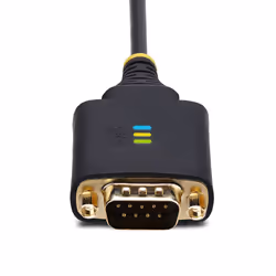 StarTech.com 2ft (60cm) 2-Port USB to Serial Adapter Cable, Interchangeable DB9 Screws/Nuts, COM Retention, USB-A to DB9 RS232, FTDI, Level-4 ESD Protection, Windows/macOS/ChromeOS/Linux - Rugged TPE Construction - Additional view 4