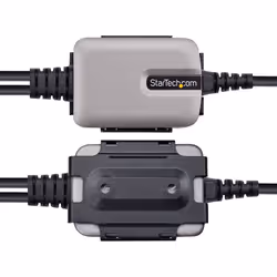 StarTech.com 2ft (60cm) 2-Port USB to Serial Adapter Cable, Interchangeable DB9 Screws/Nuts, COM Retention, USB-A to DB9 RS232, FTDI, Level-4 ESD Protection, Windows/macOS/ChromeOS/Linux - Rugged TPE Construction - Additional view 6