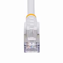 StarTech.com 3m White CAT8 Ethernet Cable, Snagless RJ45, 25G/40G, 2000MHz, 100W PoE++, S/FTP, 26AWG Pure Bare Copper Wire, LSZH, Shielded Network Patch Cord w/Strain Reliefs, Fluke Channel Tested - Additional view 4