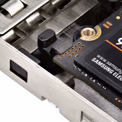 StarTech.com M.2 NVMe SSD to PCIe x4 Mobile Rack/Backplane with Removable Tray for PCI Express Expansion Slot, Tool-less Installation, PCIe 4.0/3.0 Hot-Swap Drive Bay, Key Lock - 2 Keys Included - Additional view 7