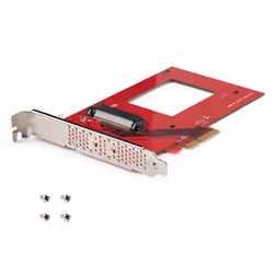 StarTech.com U.3 to PCIe Adapter Card, PCIe 4.0 x4 Adapter For 2.5" U.3 NVMe SSDs, SFF-TA-1001 PCI Express Add-in Card for Desktops/Servers, TAA Compliant - OS Independent - Additional view 7