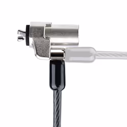 StarTech.com Laptop Cable Lock Compatible With Noble Wedge®; 6Ft (2m), Anti-Theft Keyed Lock, Security Cable for Dell XPS/Latitude/2-in-1 Notebooks, Cut-Resistant, Steel Cable Lock For Laptop - Additional view 4