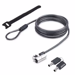 StarTech.com Nano Laptop Cable Lock, 6ft (2m), Anti-Theft Keyed Lock, Security Cable Locks Nano Slot Notebooks, For EliteBook/LenovoX1/2-1 Laptops, Cut-Resistant, Steel Cable Lock For Laptop - Additional view 6