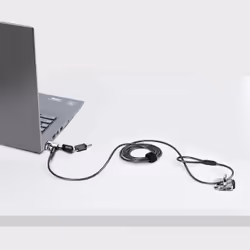 StarTech.com Nano Laptop Cable Lock, 6ft (2m), Anti-Theft Keyed Lock, Security Cable Locks Nano Slot Notebooks, For EliteBook/LenovoX1/2-1 Laptops, Cut-Resistant, Steel Cable Lock For Laptop - Additional view 8