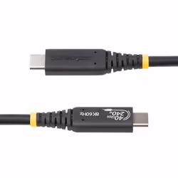 StarTech.com 1m (3.3ft) USB4 Cable, USB-IF Certified USB-C Cable, 40Gbps, 240W Power Delivery PD 3.1 EPR, 8K 60Hz, USB Type-C Data Transfer Cable/Cord, Compatible w/Thunderbolt/USB 3.2 Ports - Additional view 4