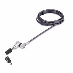 StarTech.com Universal Laptop Lock 6.6ft (2m), Security Cable For Notebooks Compatible With Noble Wedge/Nano/K-Slot, Keyed Lo ...