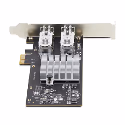 StarTech.com 2-Port GbE SFP Network Card, PCIe 2.0 x1, Intel I350-AM2 2x 1GbE Controller, 1000BASE Copper/Fiber Optic, Dual-Port Gigabit Ethernet NIC, Desktop/Server Backplanes - Windows and Linux Compatible - Additional view 4