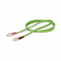 StarTech.com 2m (6.6ft) LC to LC (UPC) OM5 Multimode Fiber Optic Cable, 50/125µm Duplex LOMMF Zipcord, VCSEL, 40G/100G, LSZH Fiber Jumper Cord - Additional view 5
